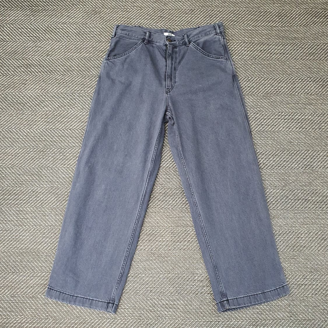 유니클로 와이드 데님 청바지 남자34 상품이미지1