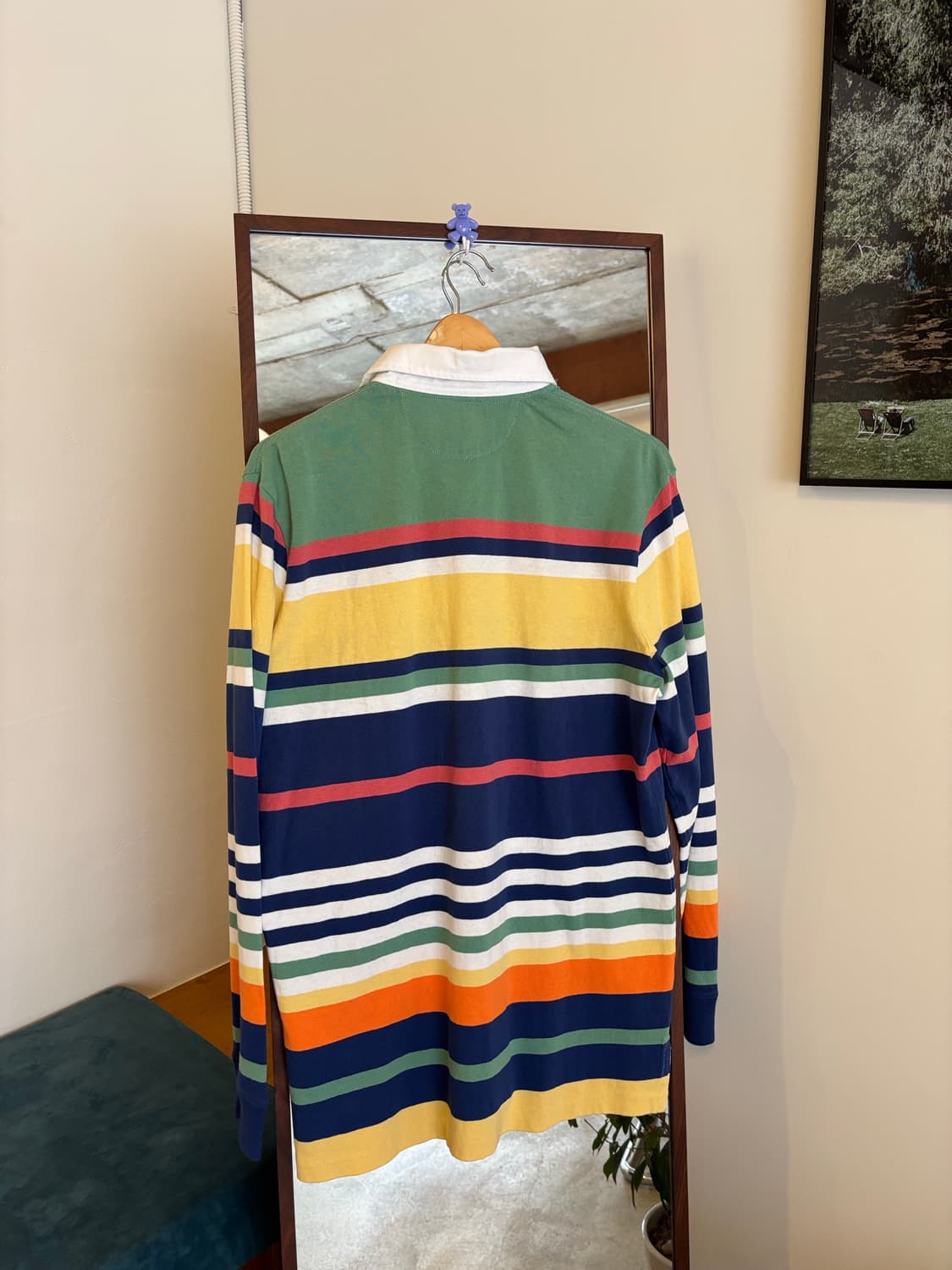 폴로 랄프로렌 스트라이프 럭비 티셔츠 상품이미지6