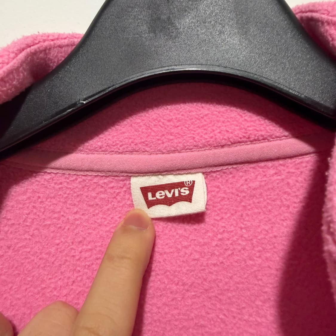 리바이스 반집업 플리스 맨투맨 상품이미지5