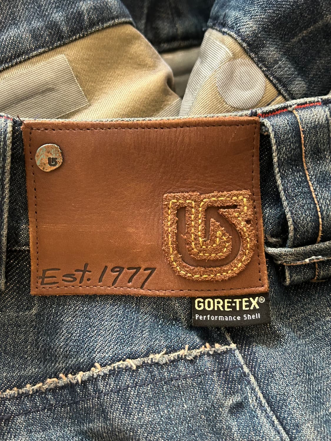 Burton Goretex limited 방수 데님 상품이미지5
