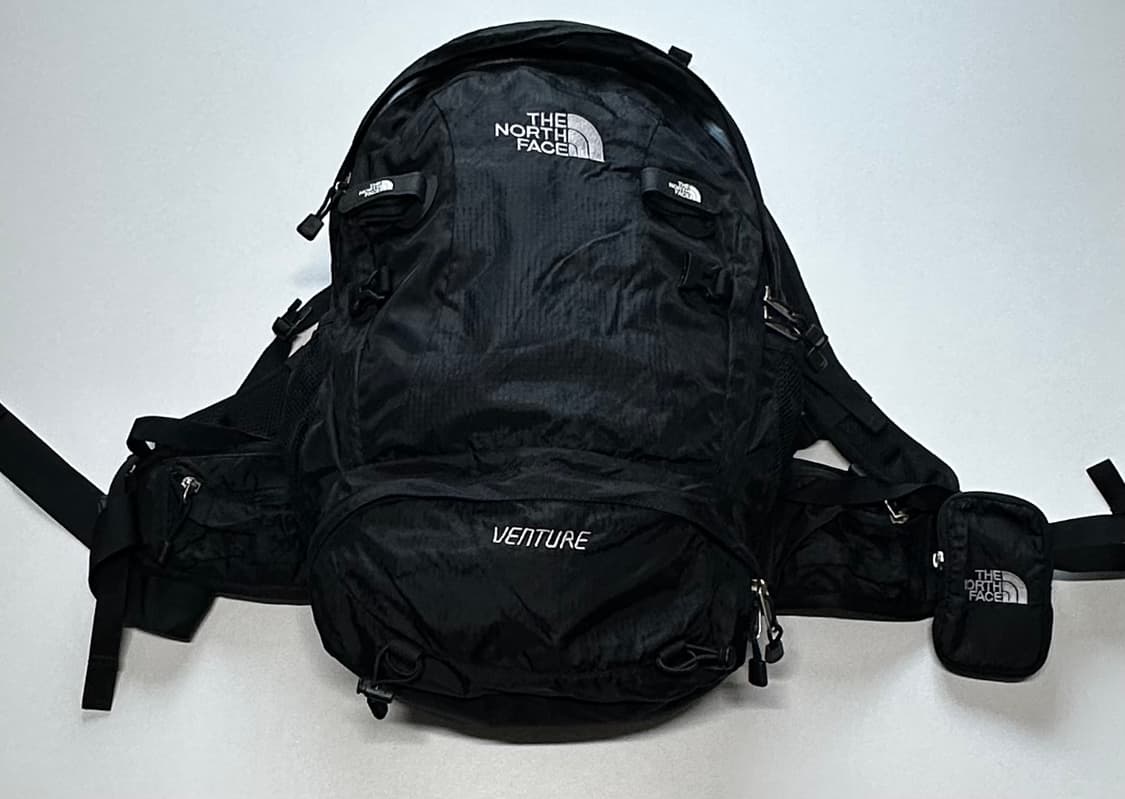 노스페이스 벤쳐 백팩 블랙 + 미니 파우치 상품이미지1