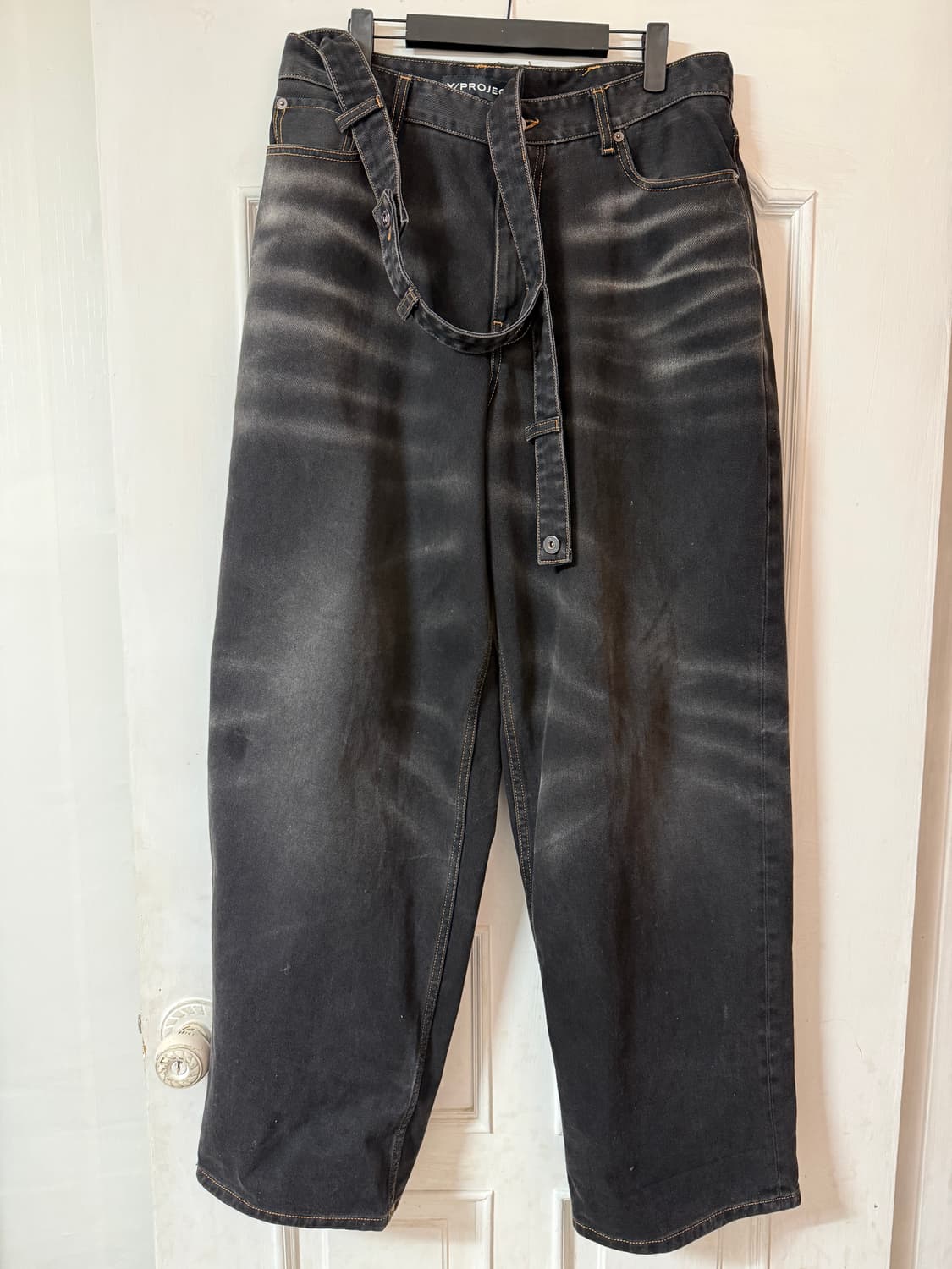 와이프로젝트 더블 웨이스트 데님 32 상품이미지3