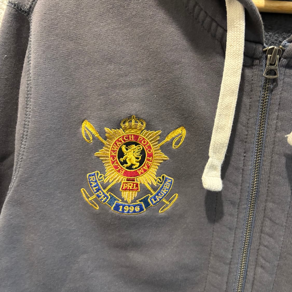 폴로 빈티지 골드포니 후드집업 상품이미지4