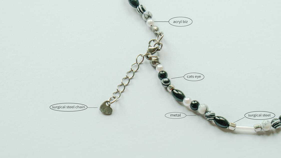 DAILY MONOTONE NECKLACE 데일리 모노톤 목걸이 상품이미지2