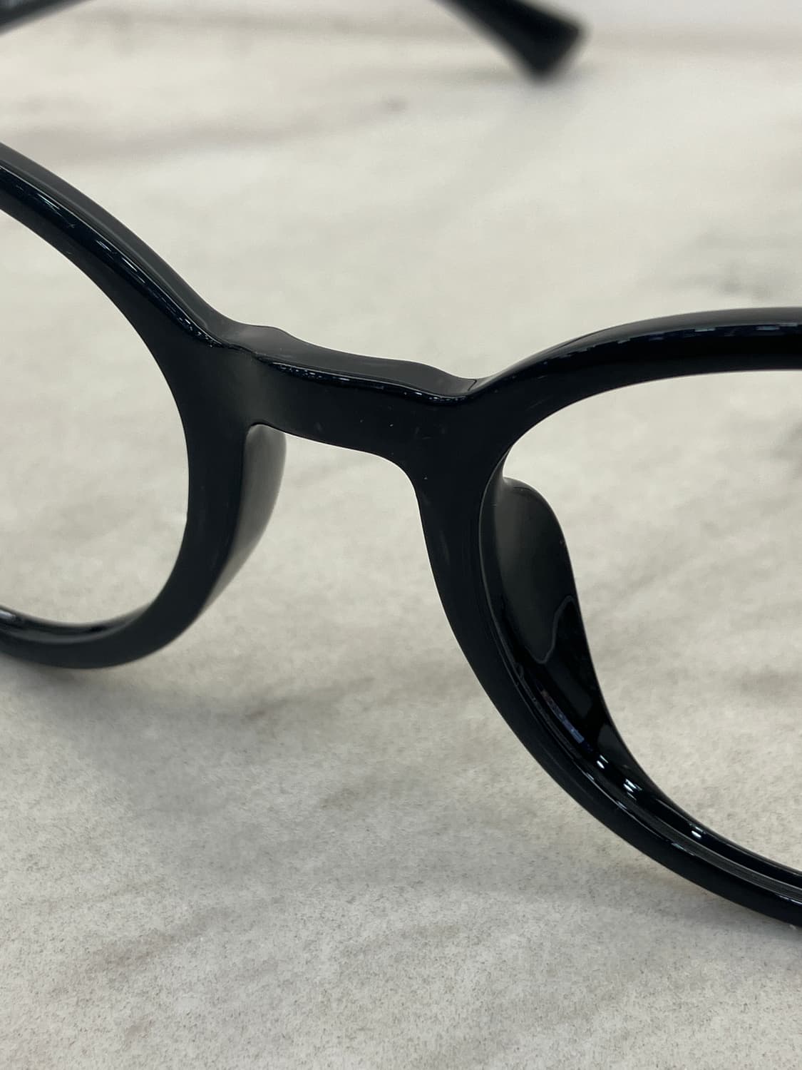 에스쁘아 Espoir eyewear 블랙 오벌 뿔테 안경 상품이미지6