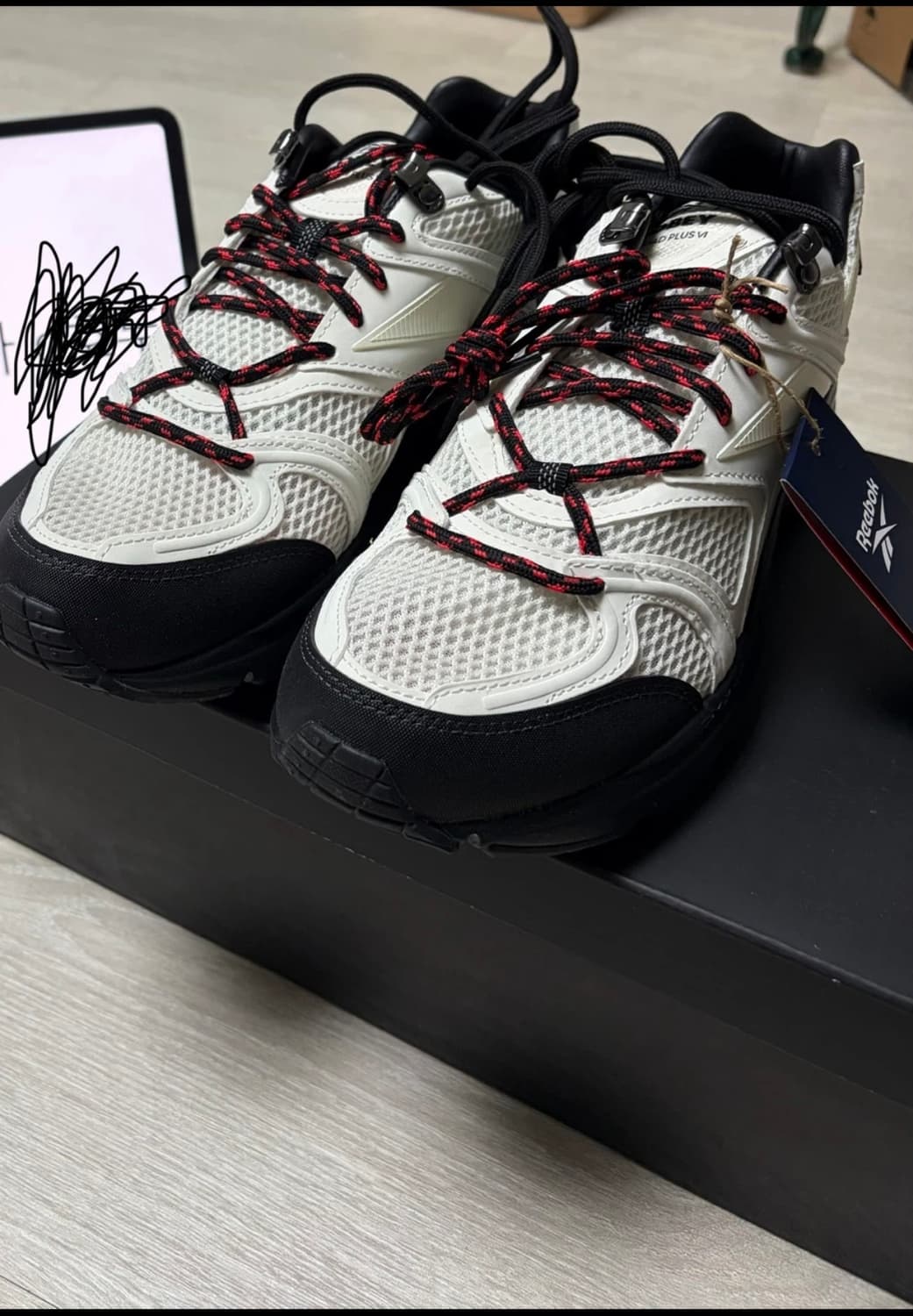 리복x오베이 프리미어 초크 블랙 상품이미지1