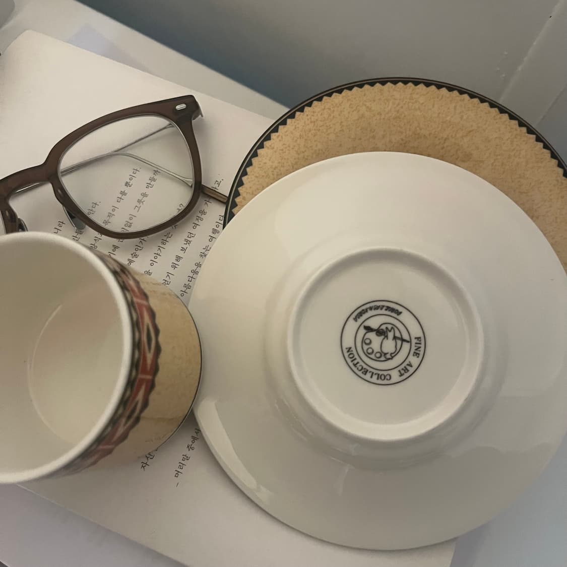 Trival pattern espresso teacup set 상품이미지4