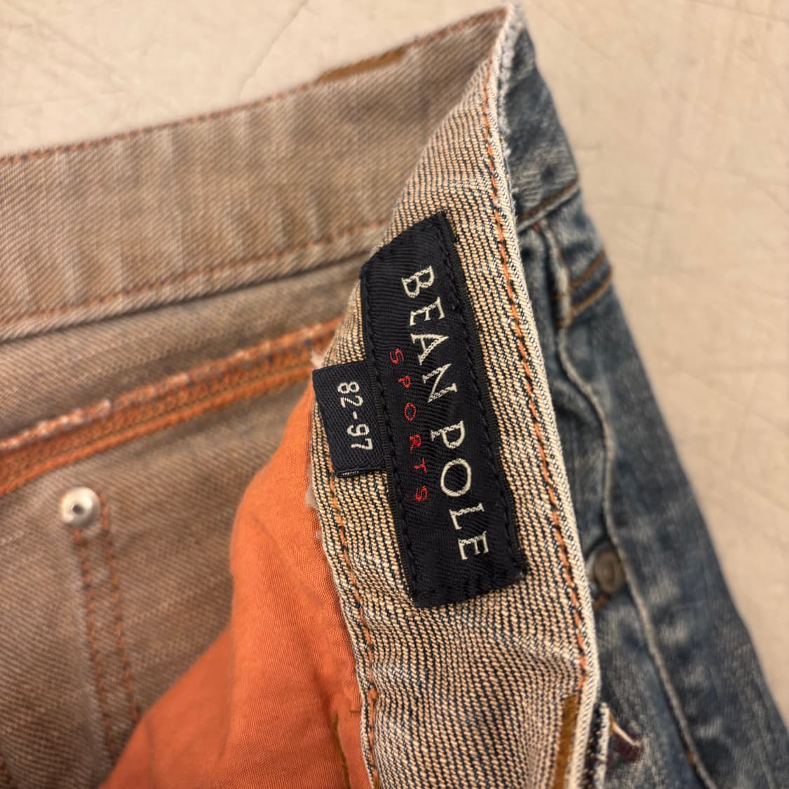 빈폴 웨스턴 무드 워싱 데님 팬츠 상품이미지4