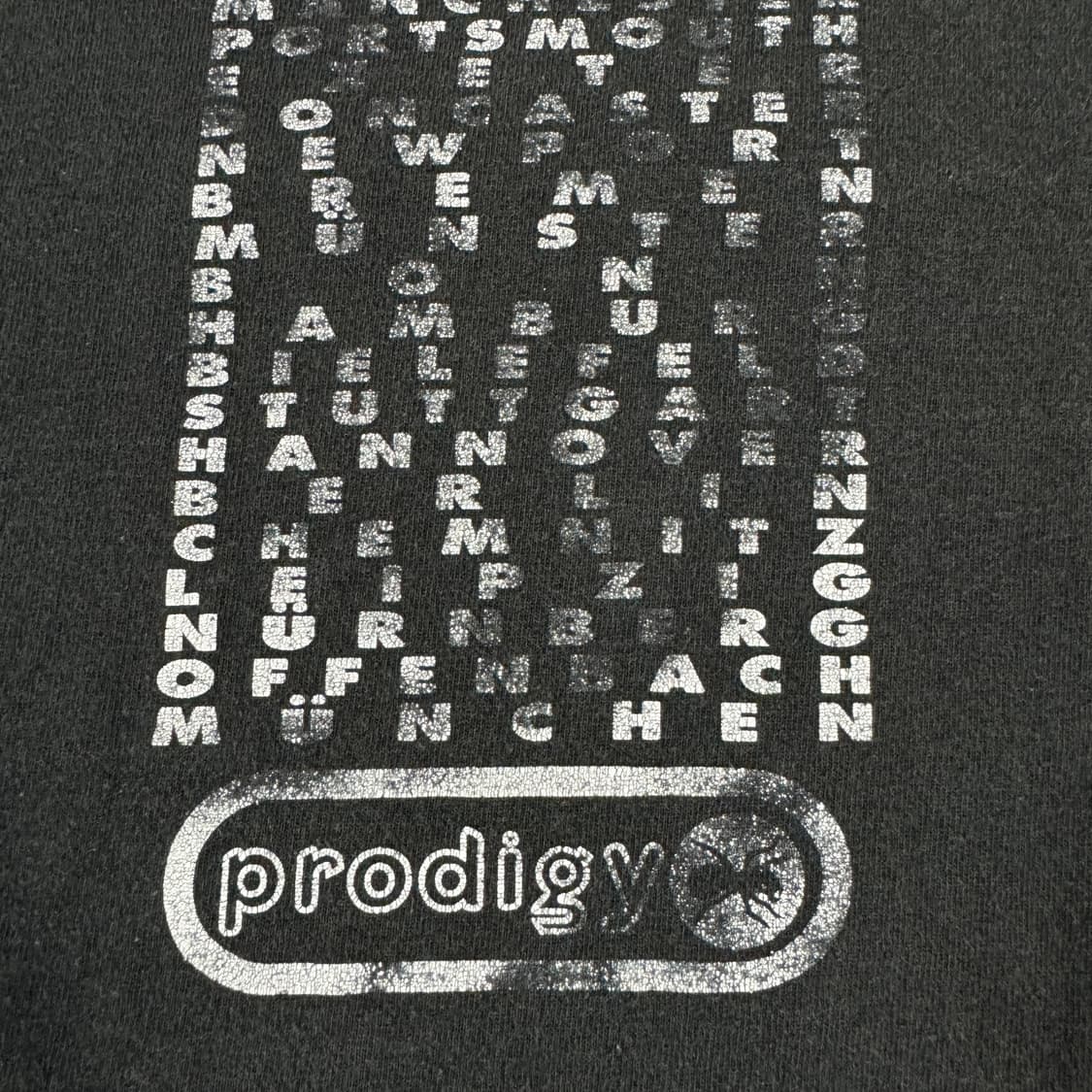 빈티지 90s Prodigy 프로디지 유럽 투어 롱슬리브 티셔츠 상품이미지6