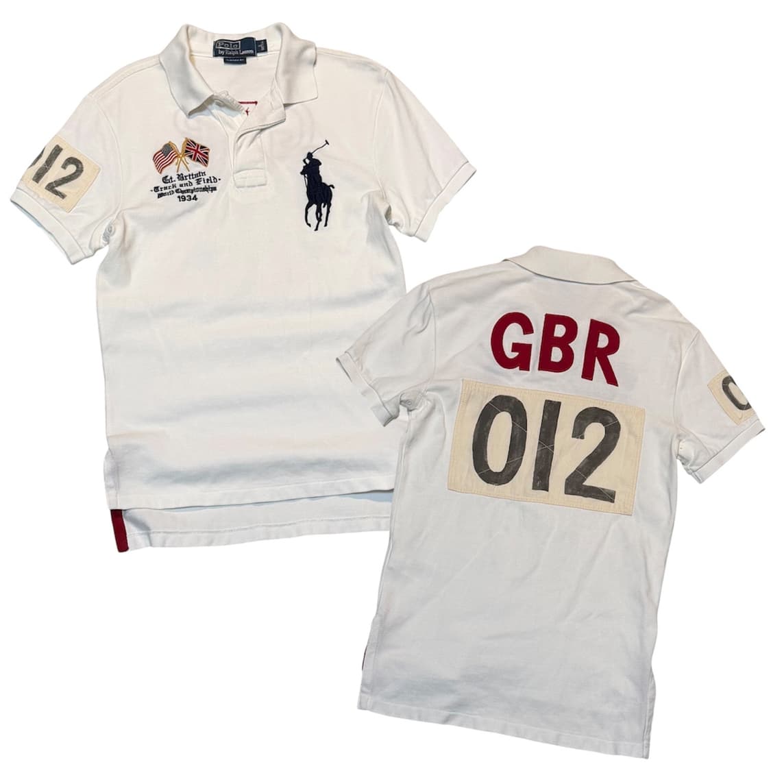 폴로 랄프로렌 빅포니 브리튼 백로고 카라티 화이트 상품이미지1