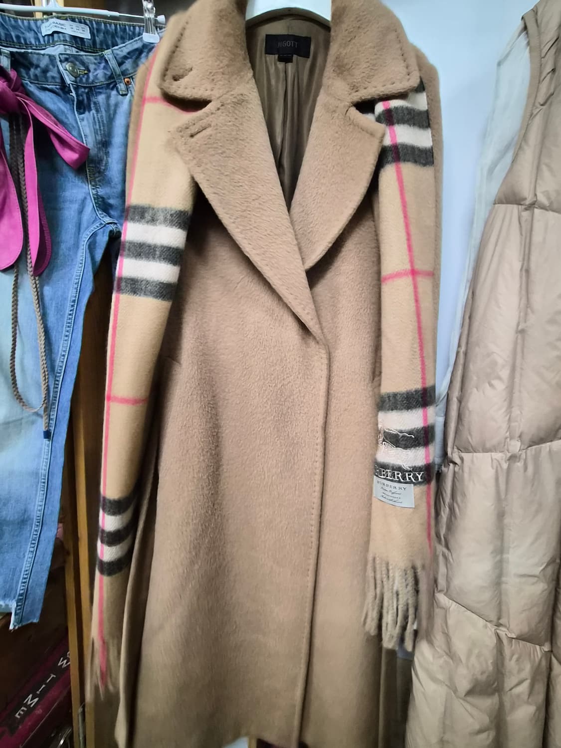 지고트 수리알파카 코트 상품이미지5