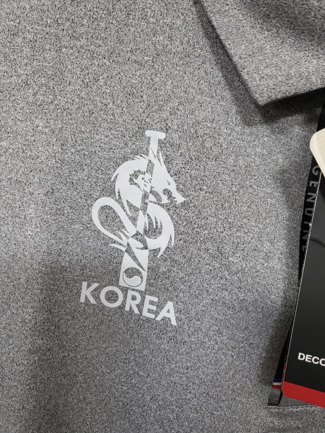 밀레 골프 냉감 기능성 반팔티 115 3XL 그레이 새제품 상품이미지4