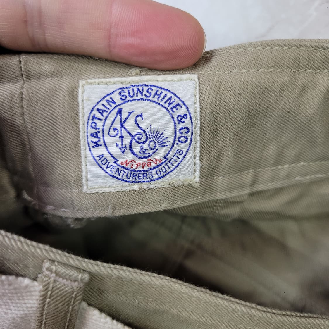Kaptain Sunshine&co 면바지 (Japan) 상품이미지4