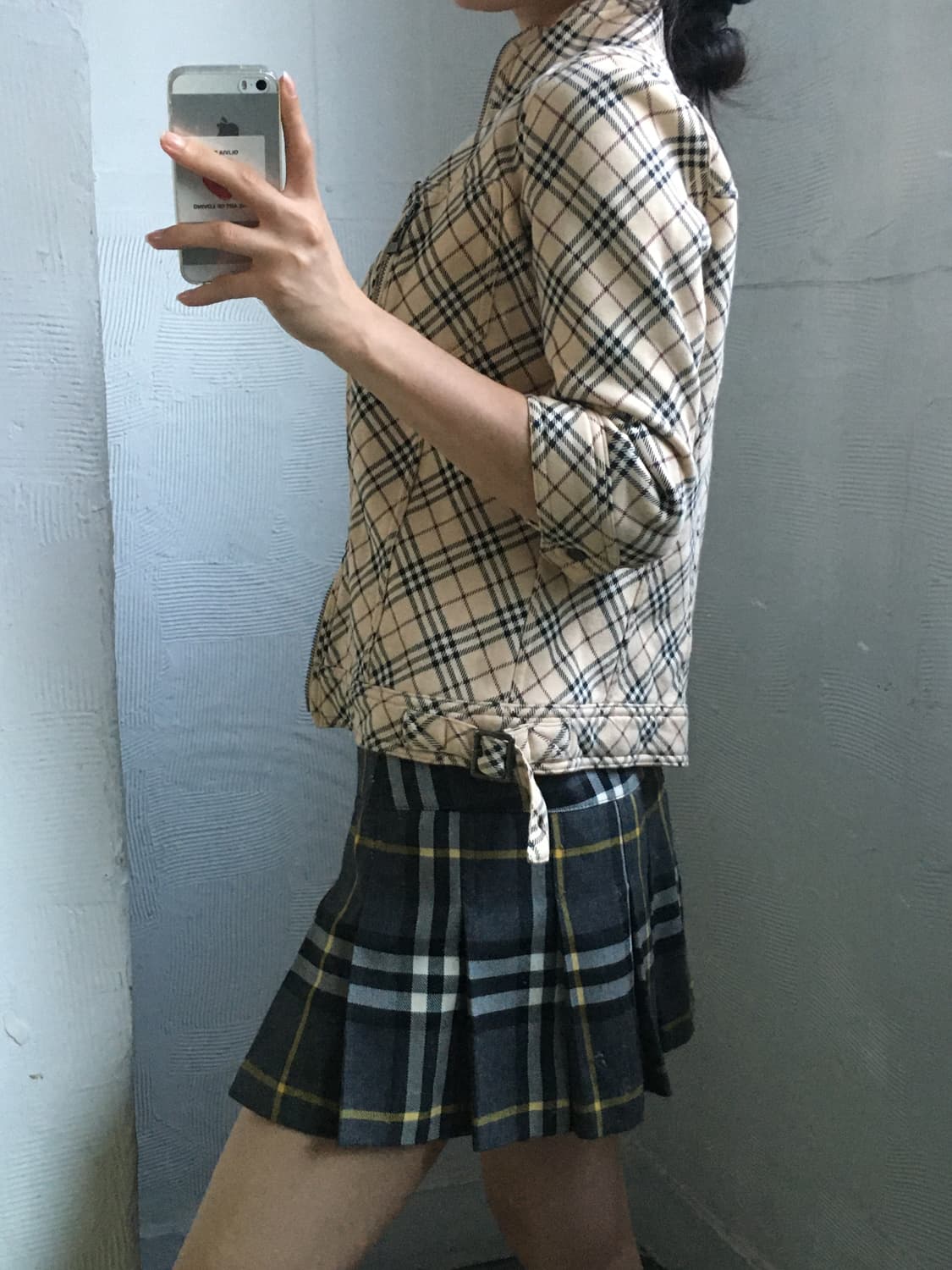 Burberry  버버리 블루라벨 노바체크 집업 상품이미지2