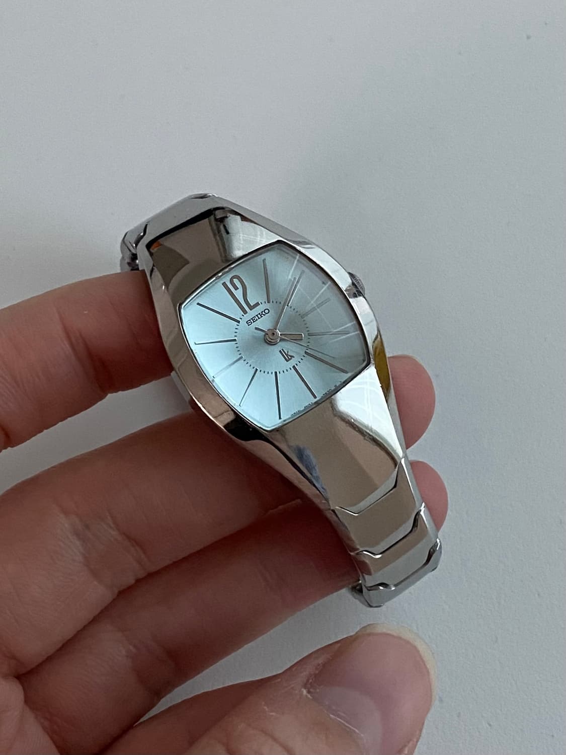 Seiko 세이코 쉘 실버 사파이어 레이디스 상품이미지2