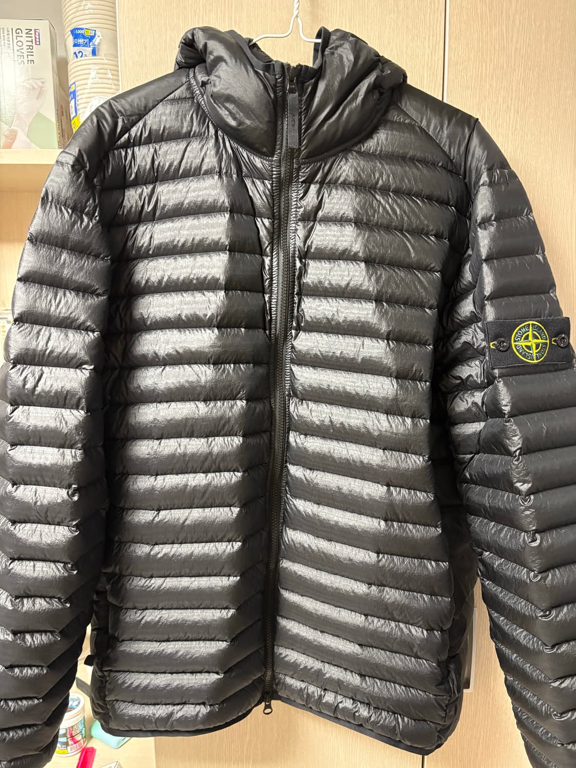 스톤 경량패딩 XL 상품이미지1