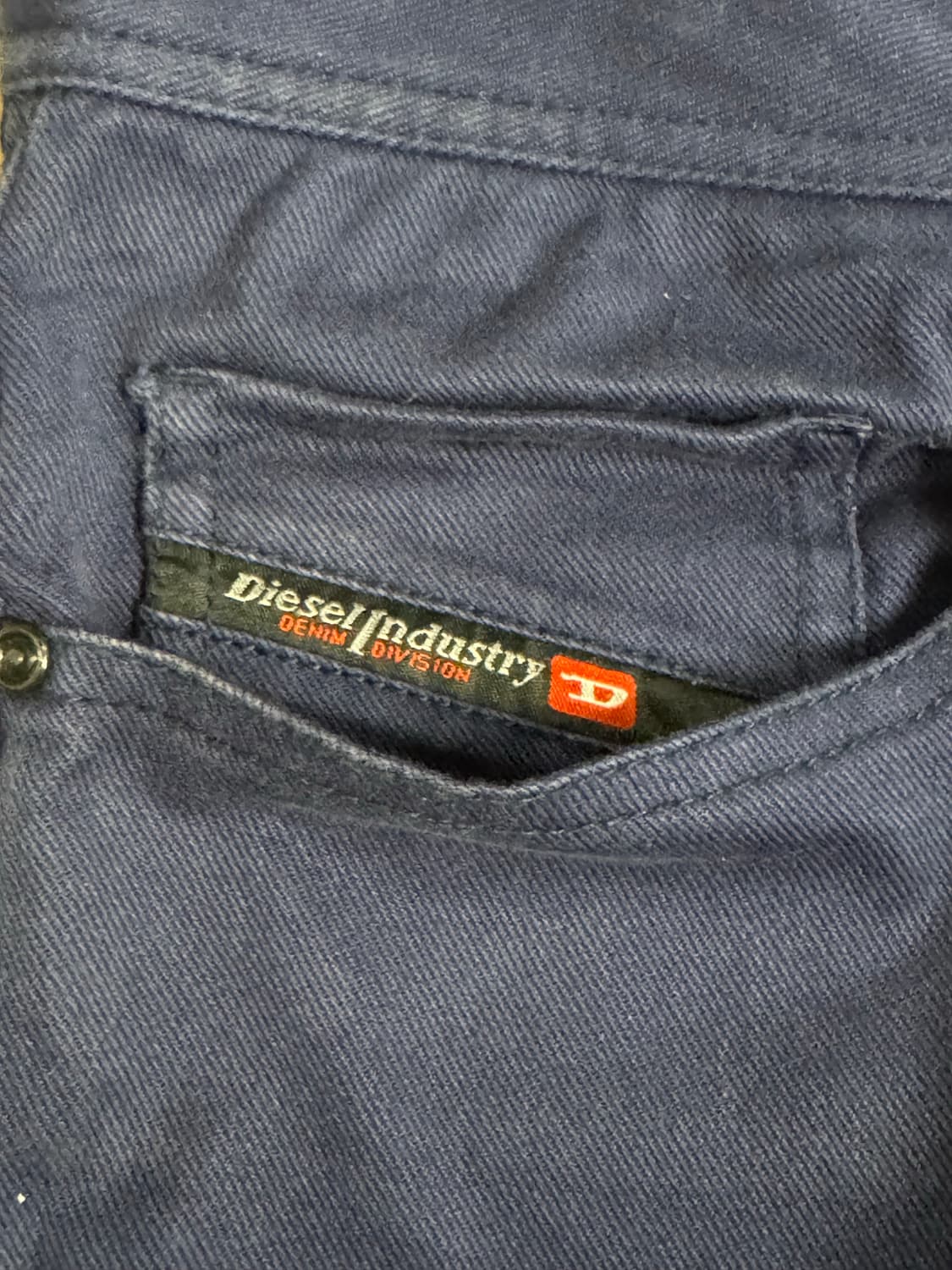 Diesel 디젤 스컬 자수 진 상품이미지8