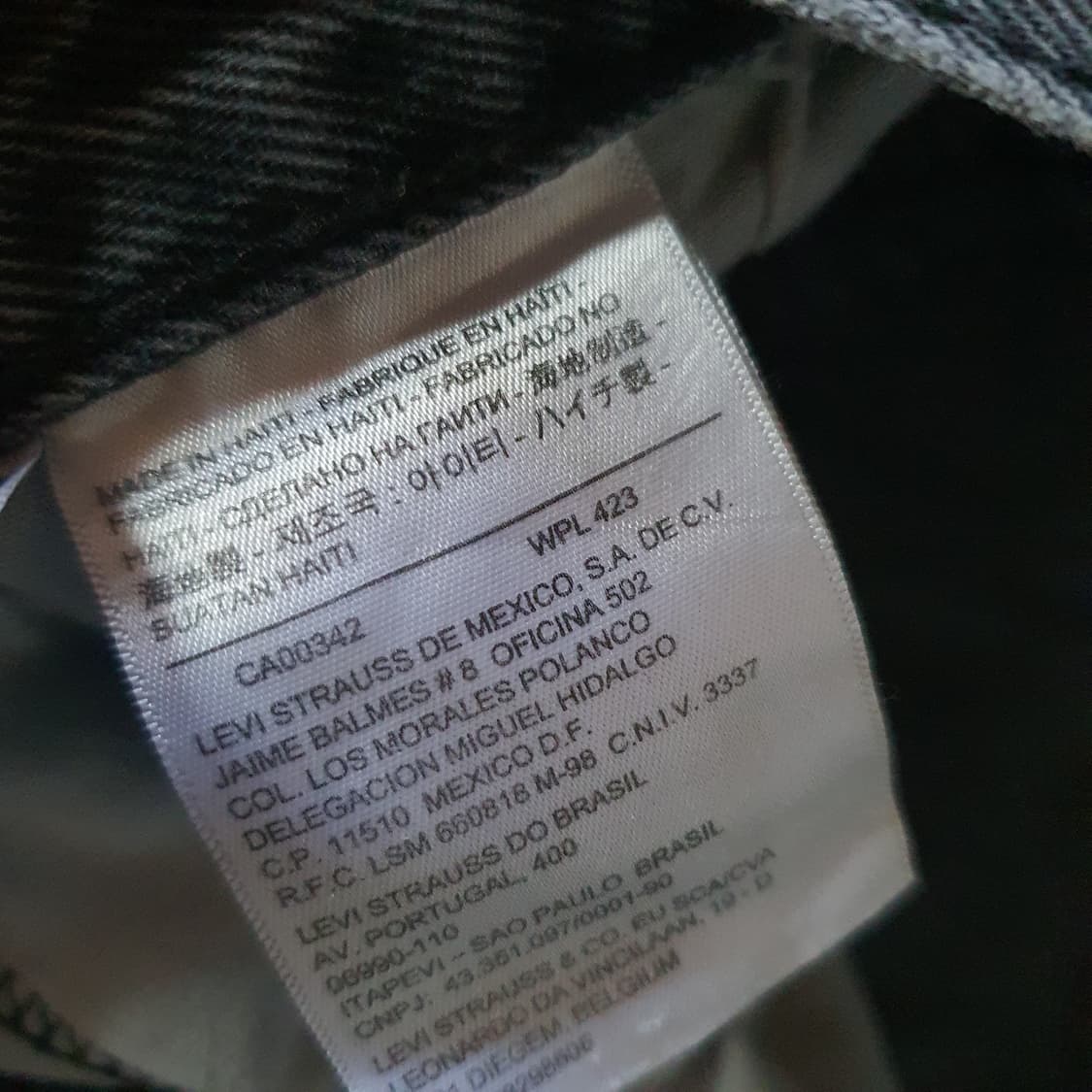 빅 사이즈 리바이스 559 빈티지  데님 팬츠 No.9 상품이미지4