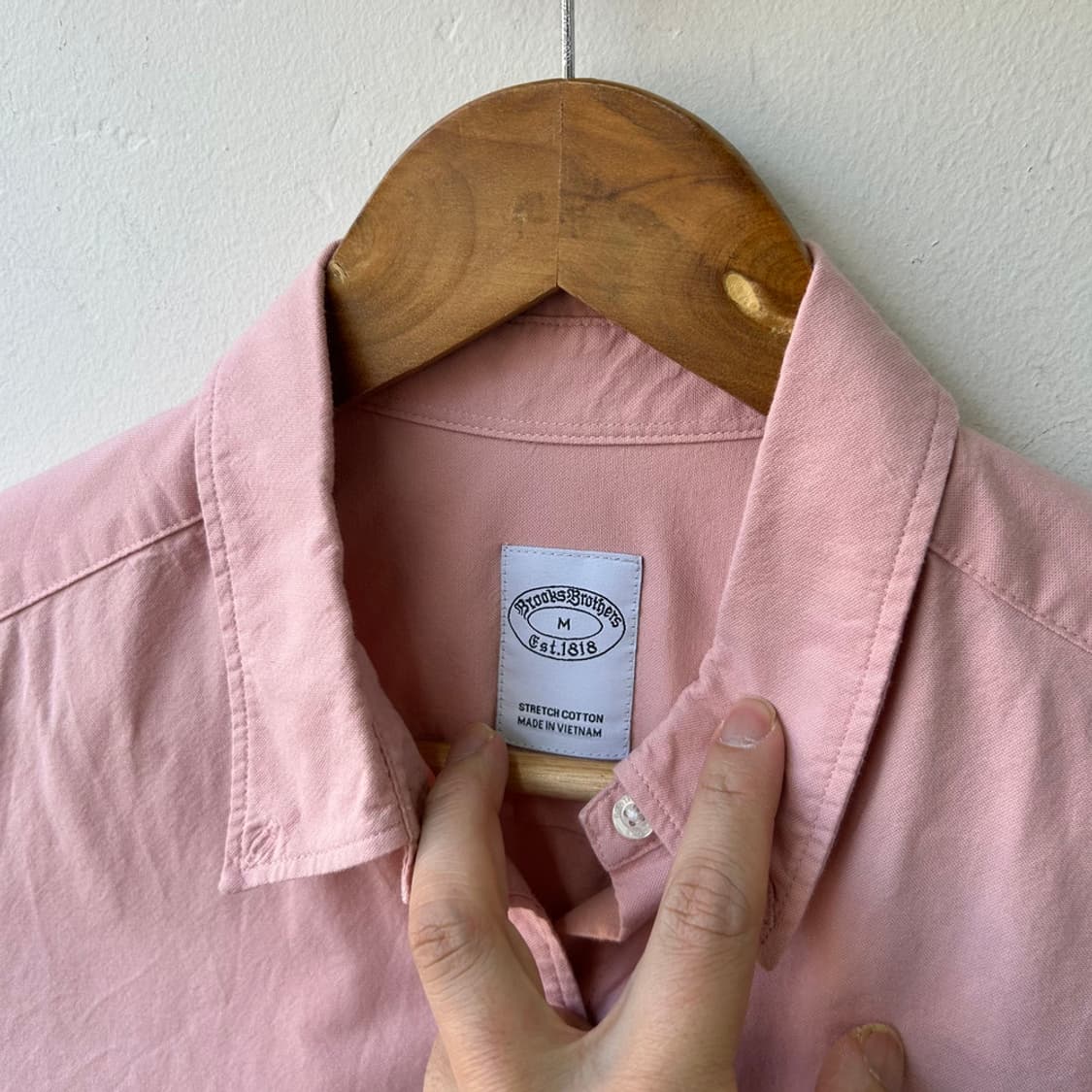16619 - 브룩스 브라더스 핑크 셔츠  상품이미지3