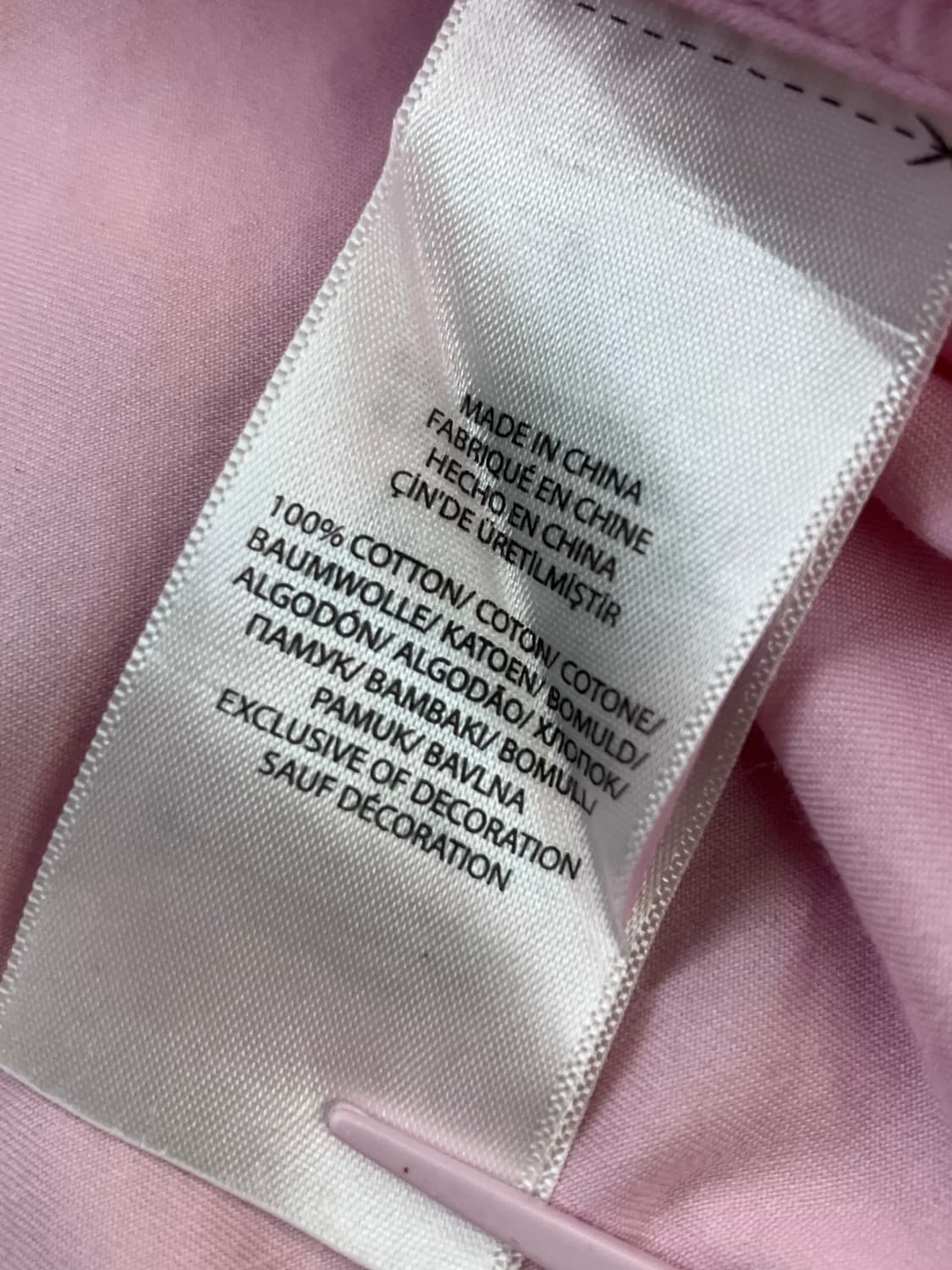 폴로 랄프로렌 베이직 코튼 반팔 셔츠 핑크 L #csz4107 상품이미지5