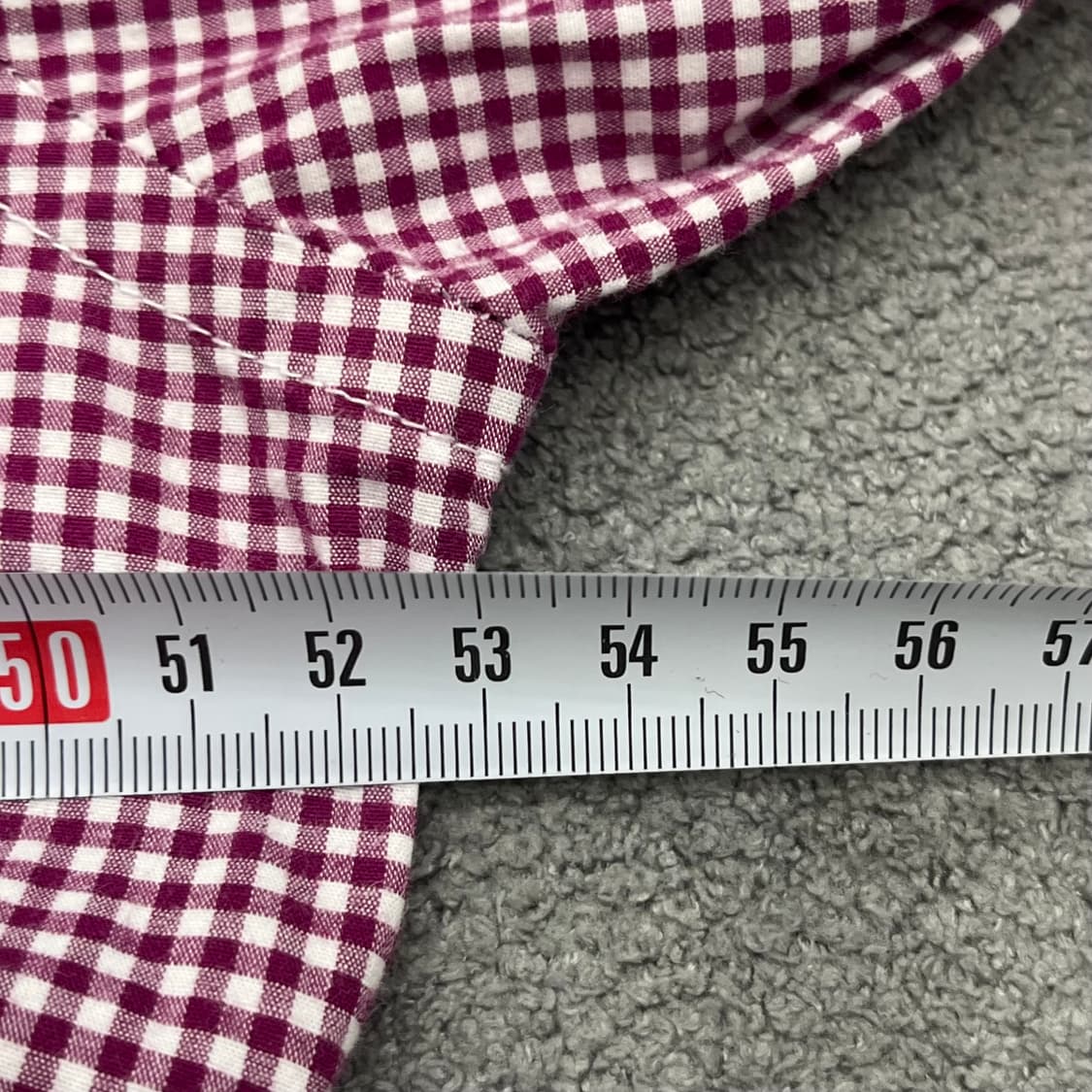 42 라코스테 깅엄체크 셔츠 상품이미지6