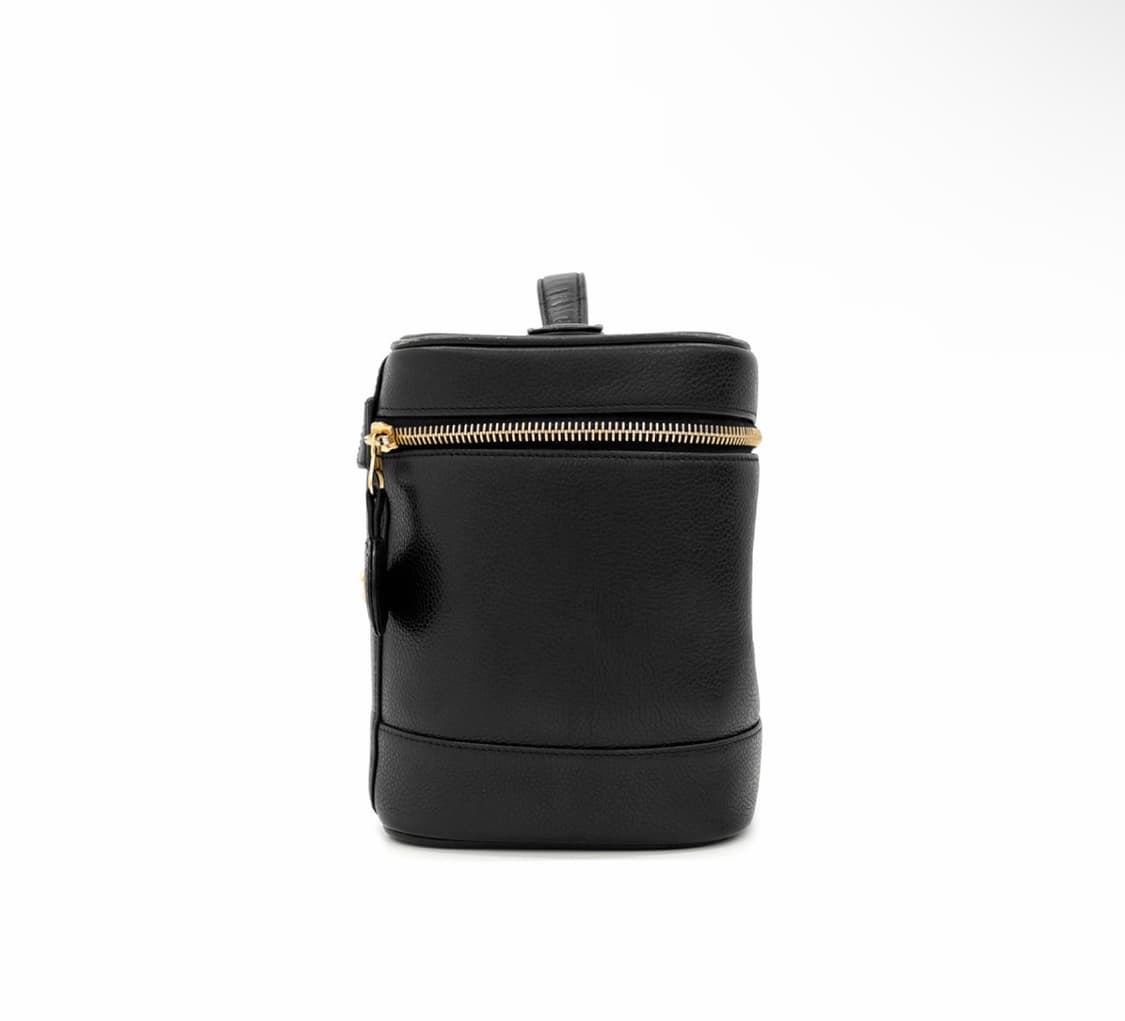 [OS] 샤넬 여성 CC로고 캐비어 탑핸들 코스매틱 파우치 베니티 핸드백 상품이미지4