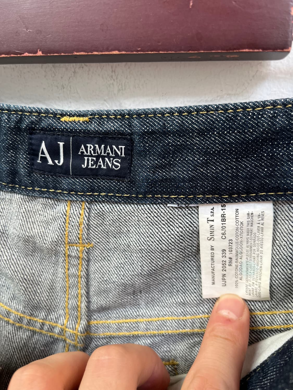 Armani Jeans 청반바지 W29 상품이미지4