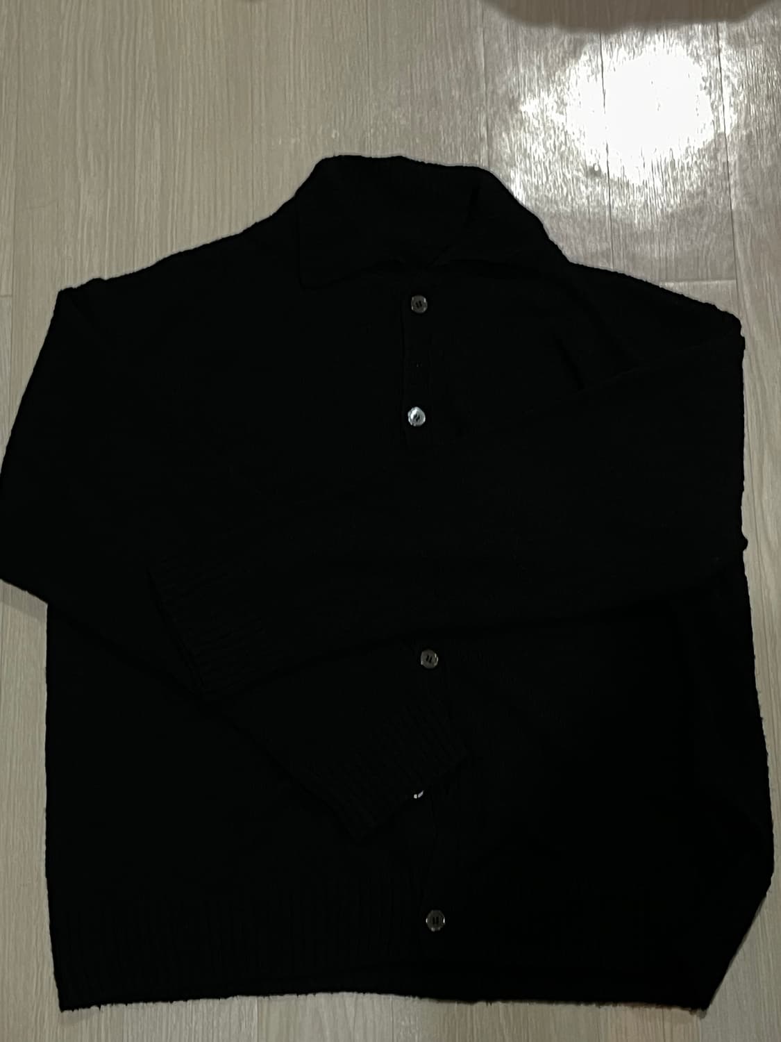 Youth 블랙 가디건 상품이미지2