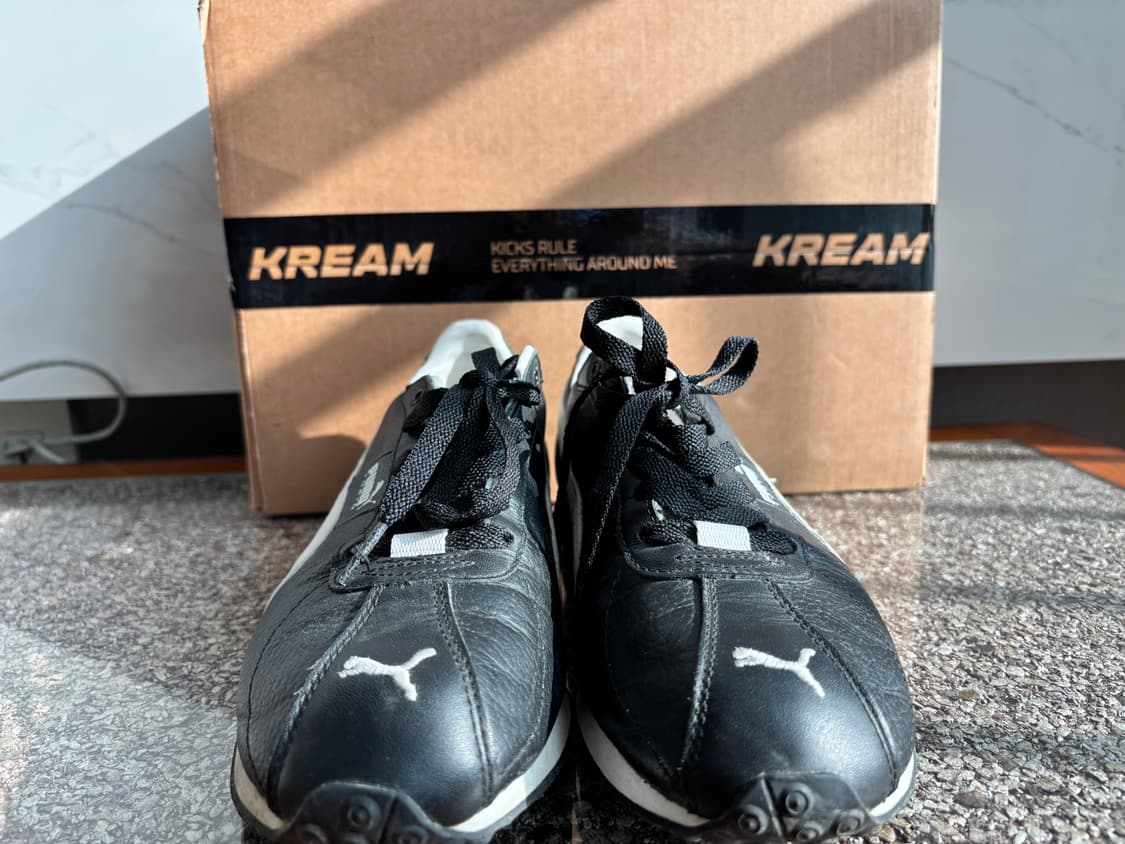 푸마 스니커즈 블랙/화이트 상품이미지4