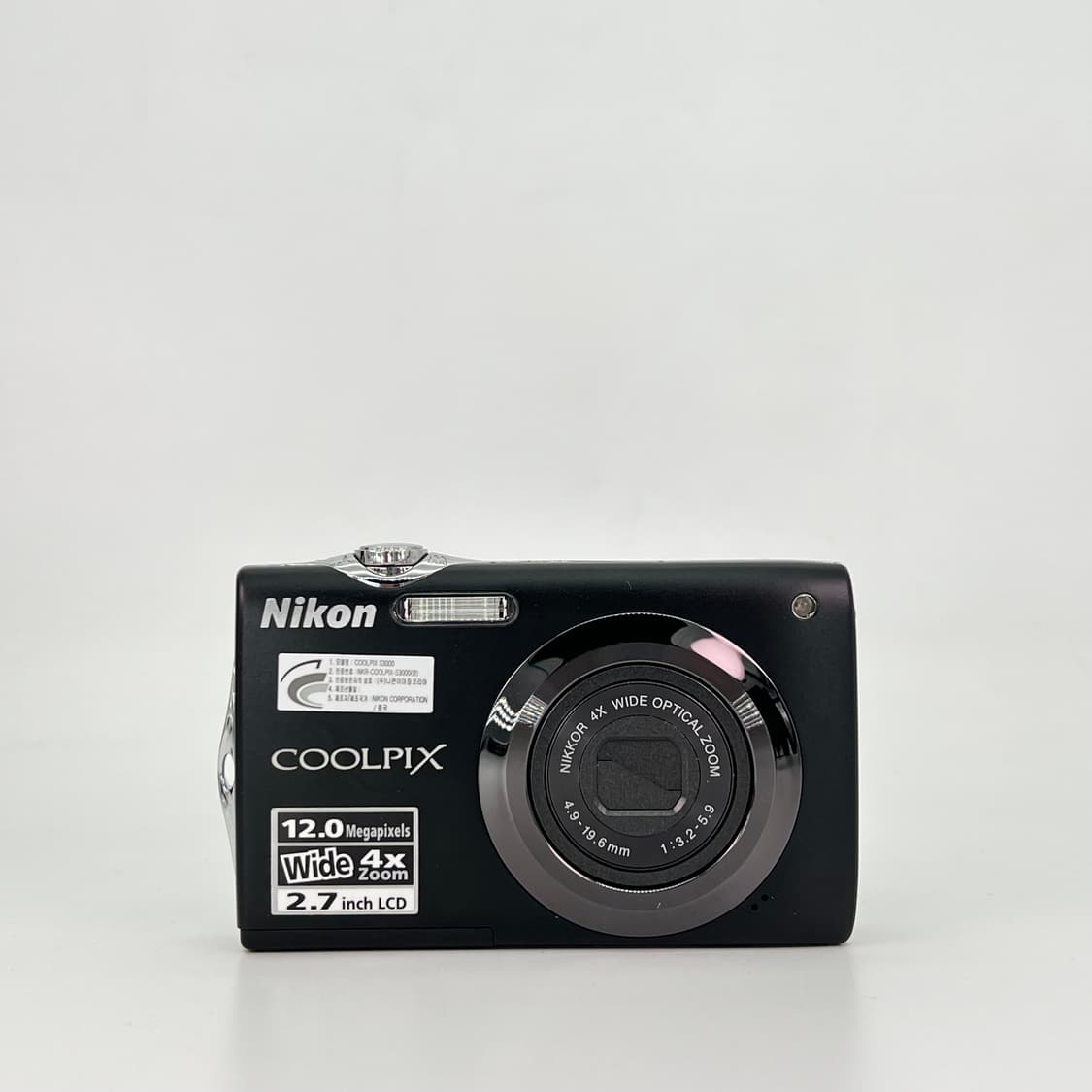 니콘 쿨픽스 Nikon Coolpix S3000 블랙 상품이미지1