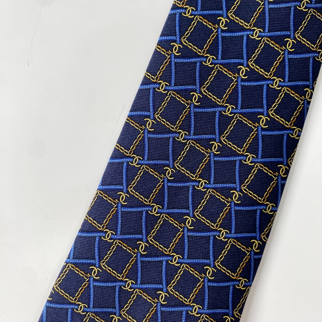 샤넬(CHANEL) 모노그램 명품 정품 넥타이 상품이미지8