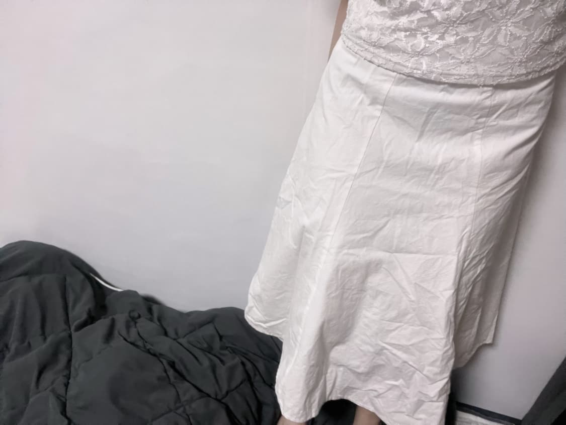 White skirt 상품이미지2