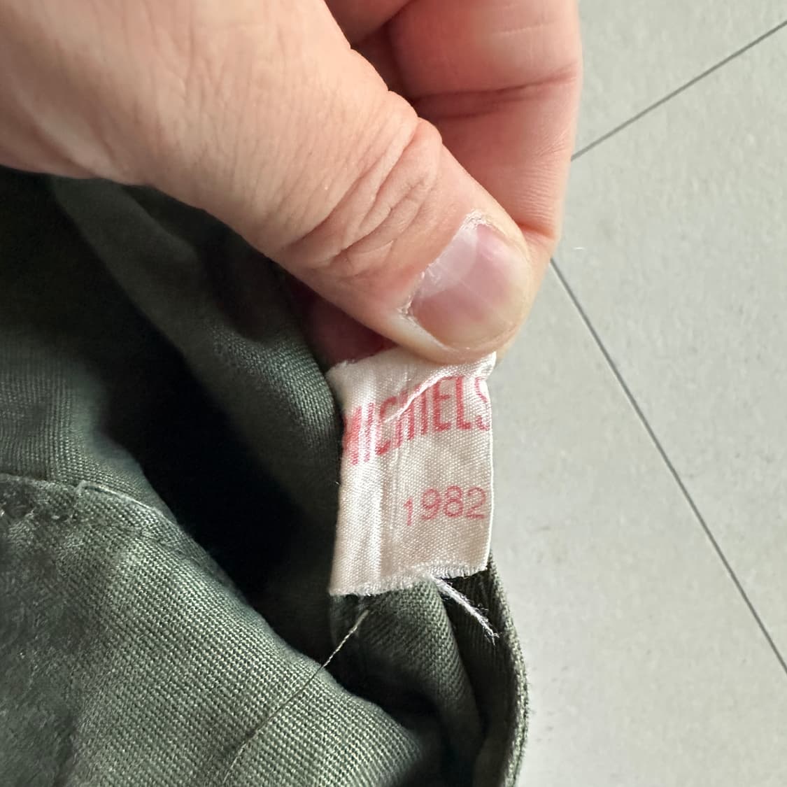 80s 벨기에군 오리지널 M64 필드 팬츠 상품이미지5