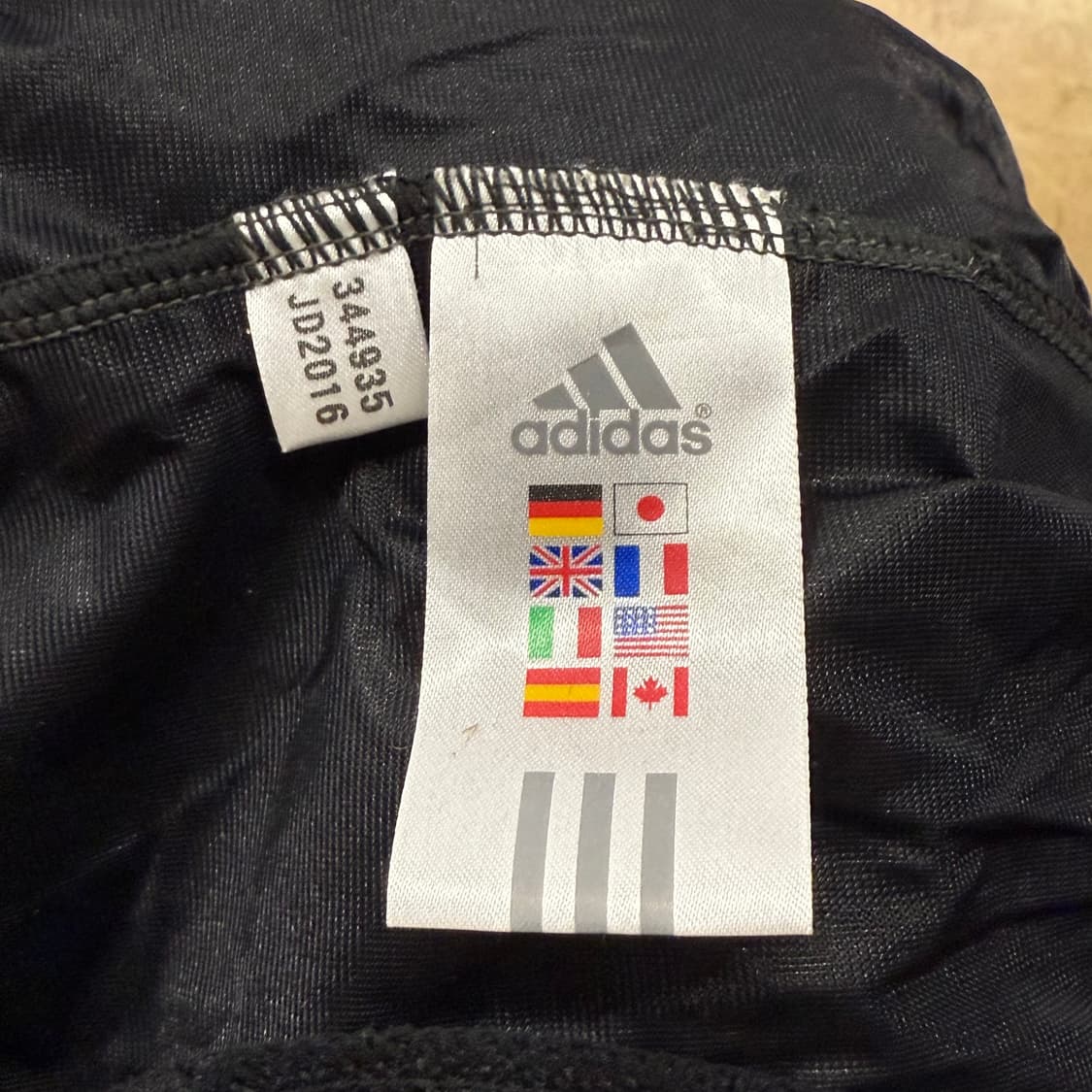 [정품/L] 아디다스 블랙 3선 트레이닝 바람막이 b19 상품이미지6
