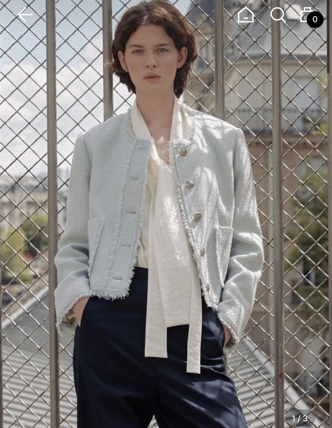 루에브르 트위드 자켓  상품이미지1