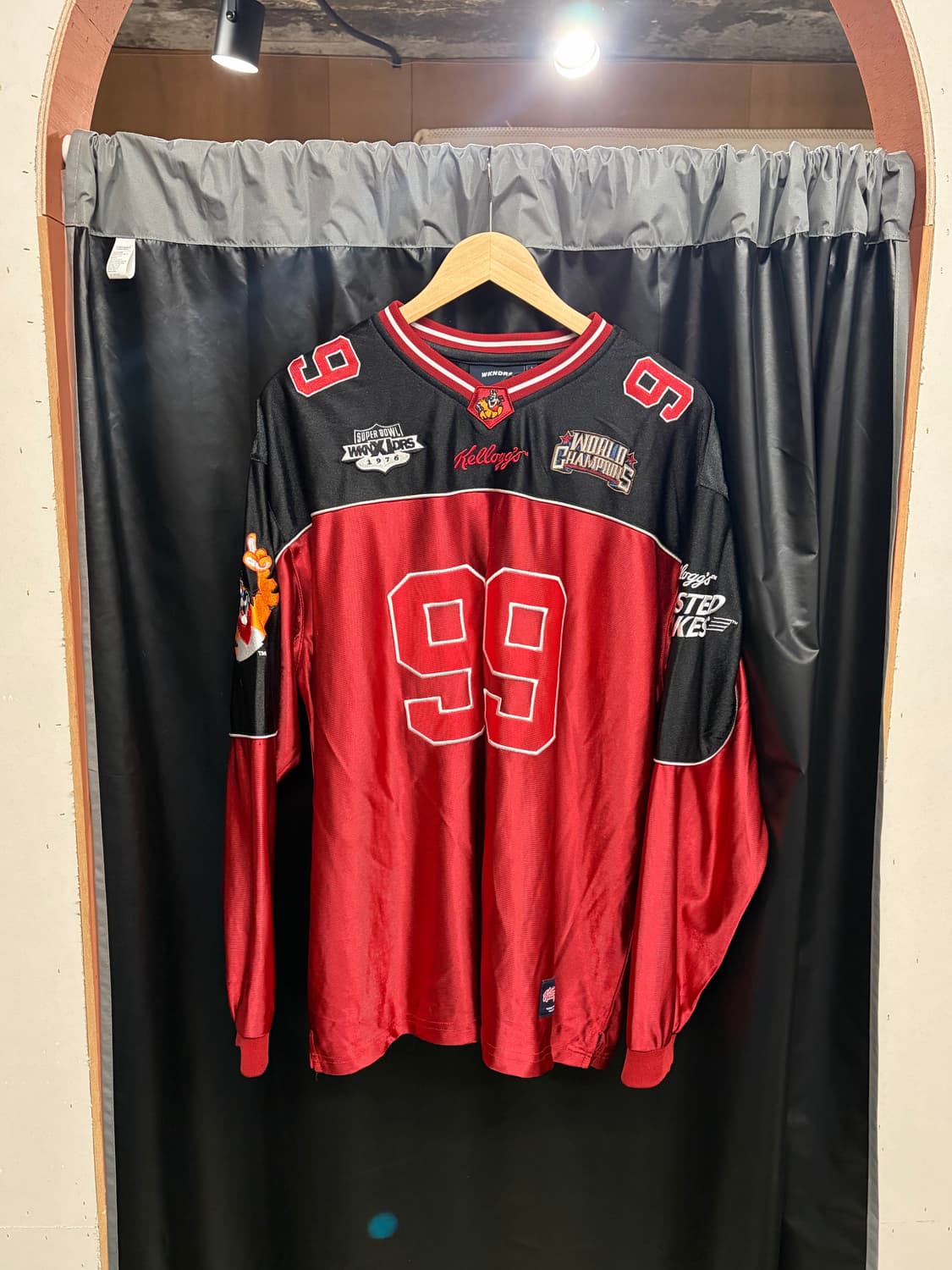 위캔더스 켈로그 호랑이 풋볼져지 상품이미지1