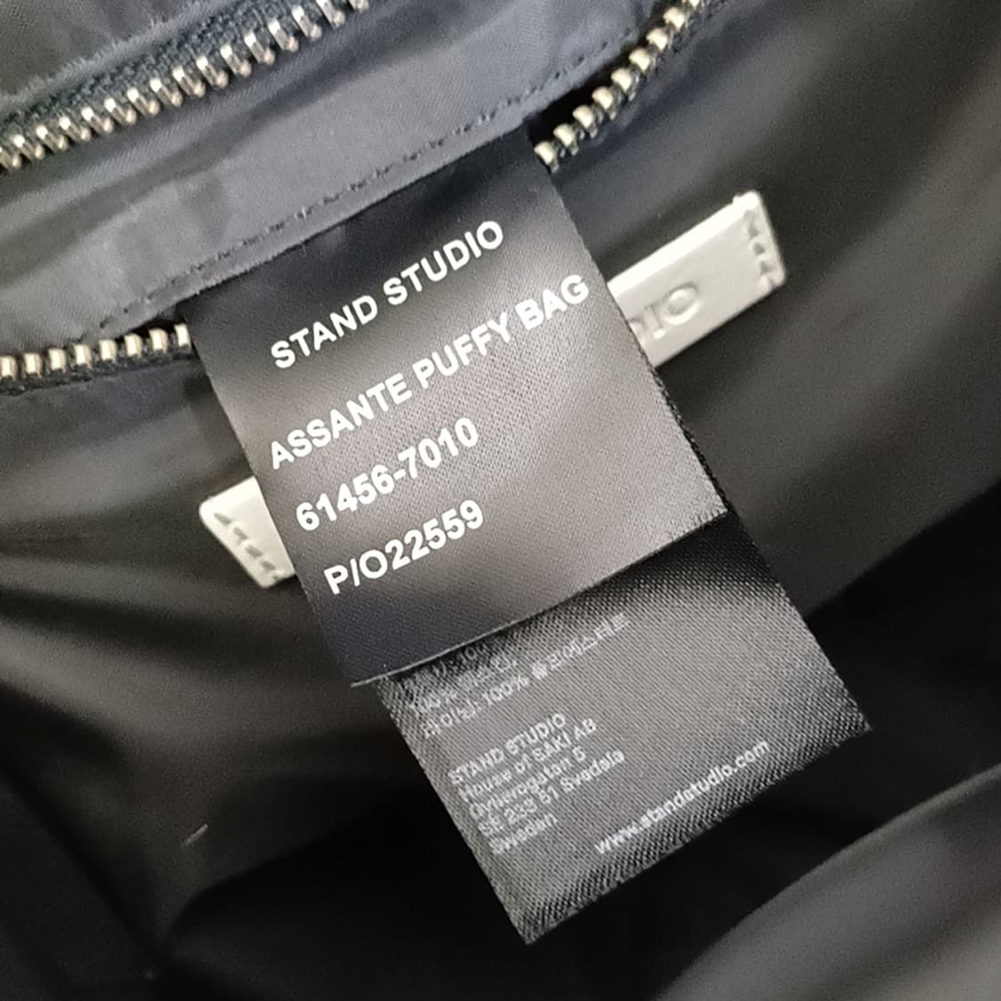 정품 스탠드스튜디오 양 가죽 퀼팅 백 토드백 크로스백 가방 사랑봉봉 상품이미지5