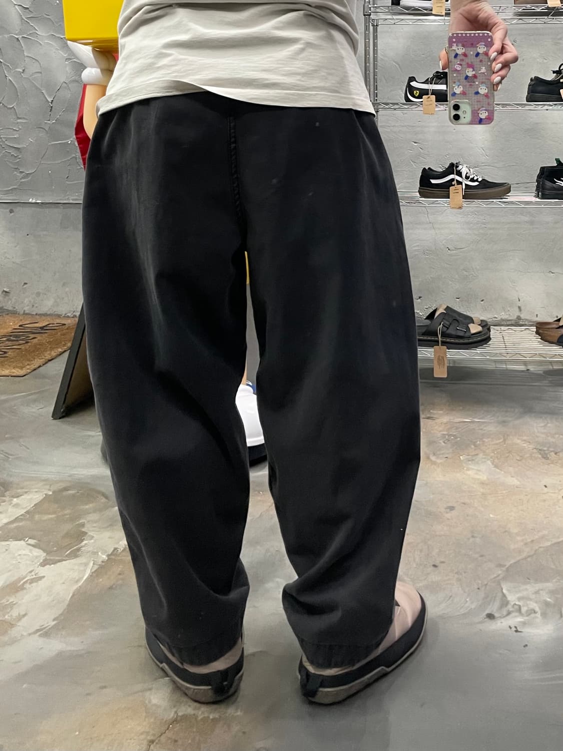 노스페이스 퍼플라벨 미들로고 와이드팬츠 상품이미지9