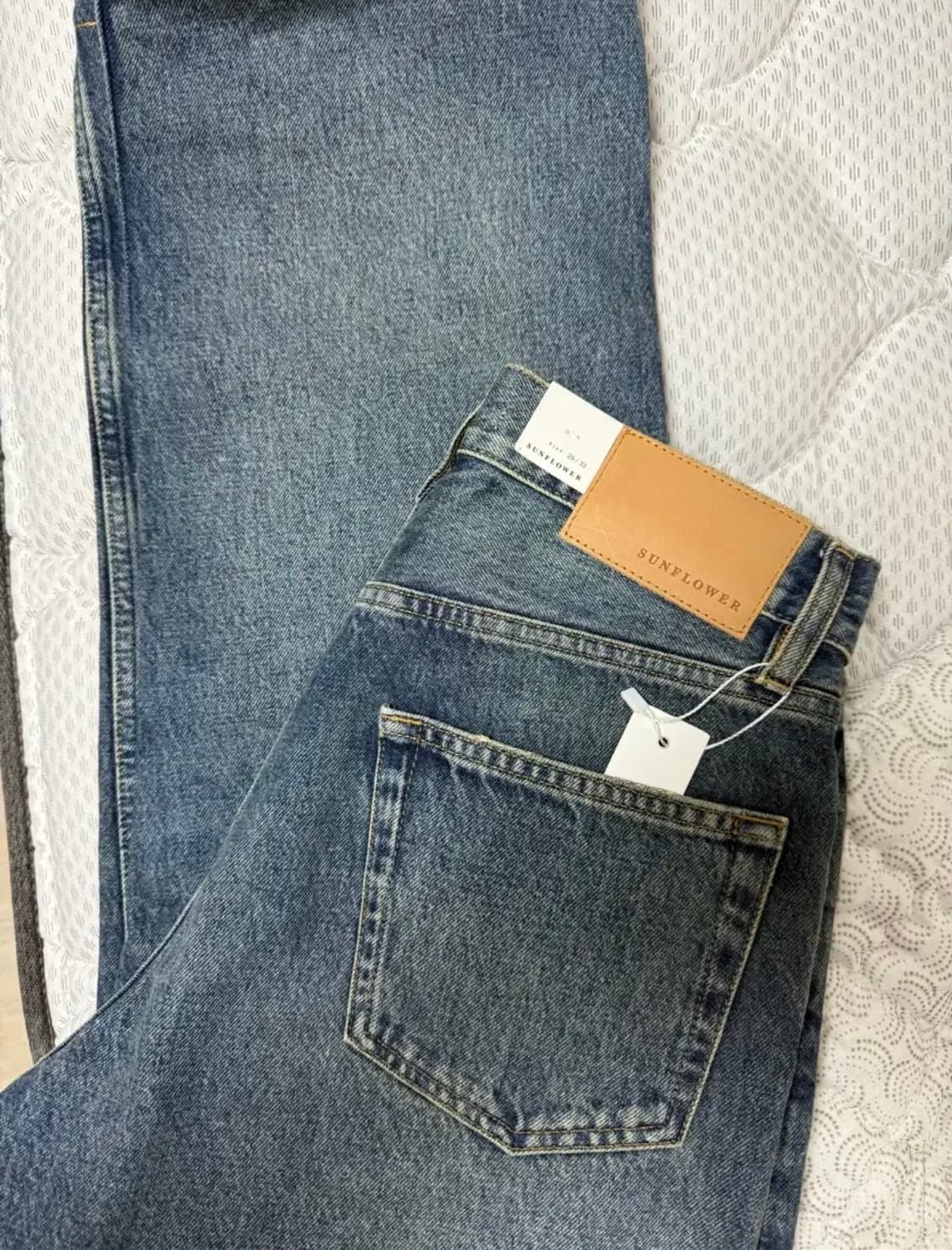 선플라워 루즈 데님 다크블루 29사이즈(마지막가격내림 상품이미지1