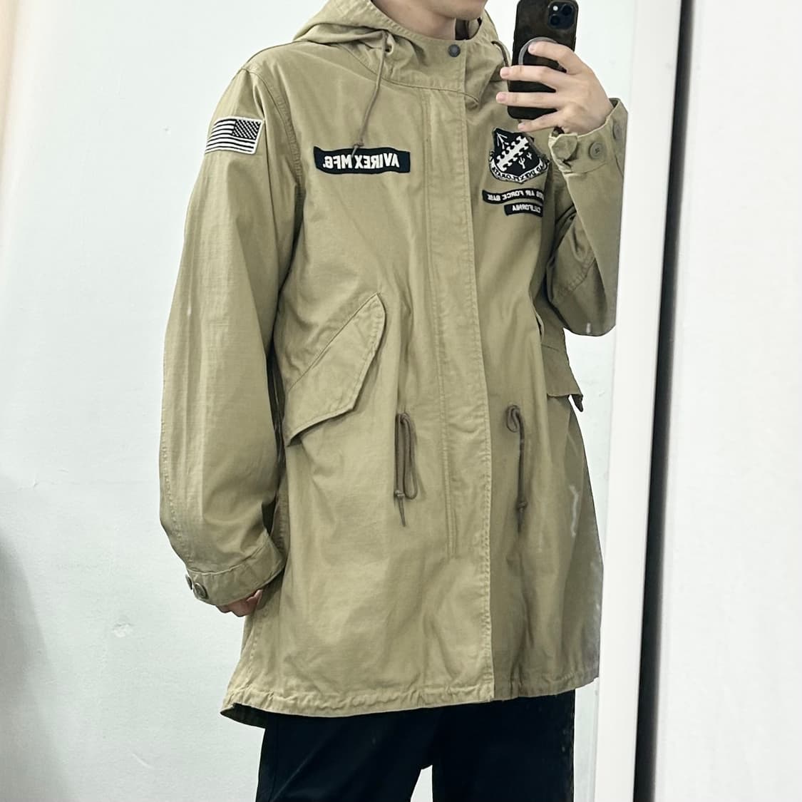 아비렉스 피쉬테일 야상 자켓 상품이미지1