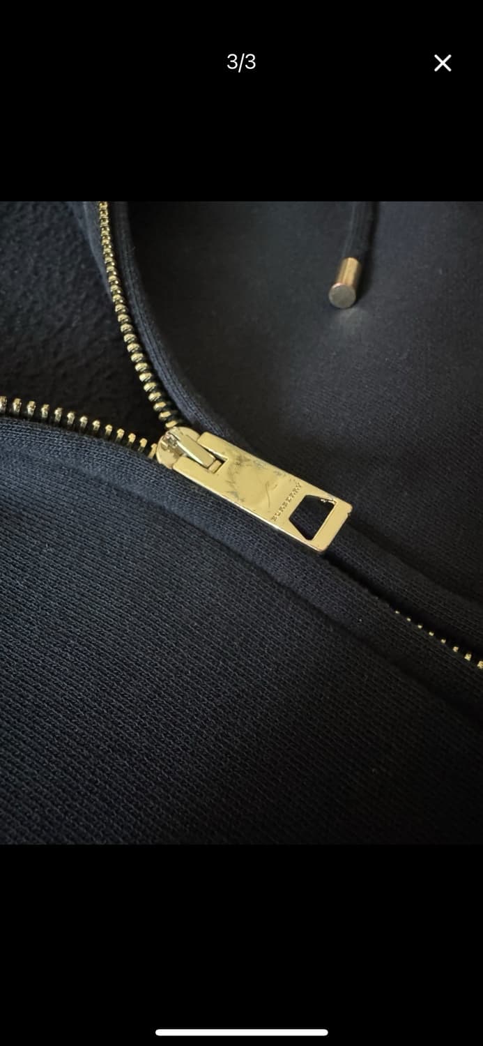 버버리 후드집업 금장 상품이미지3