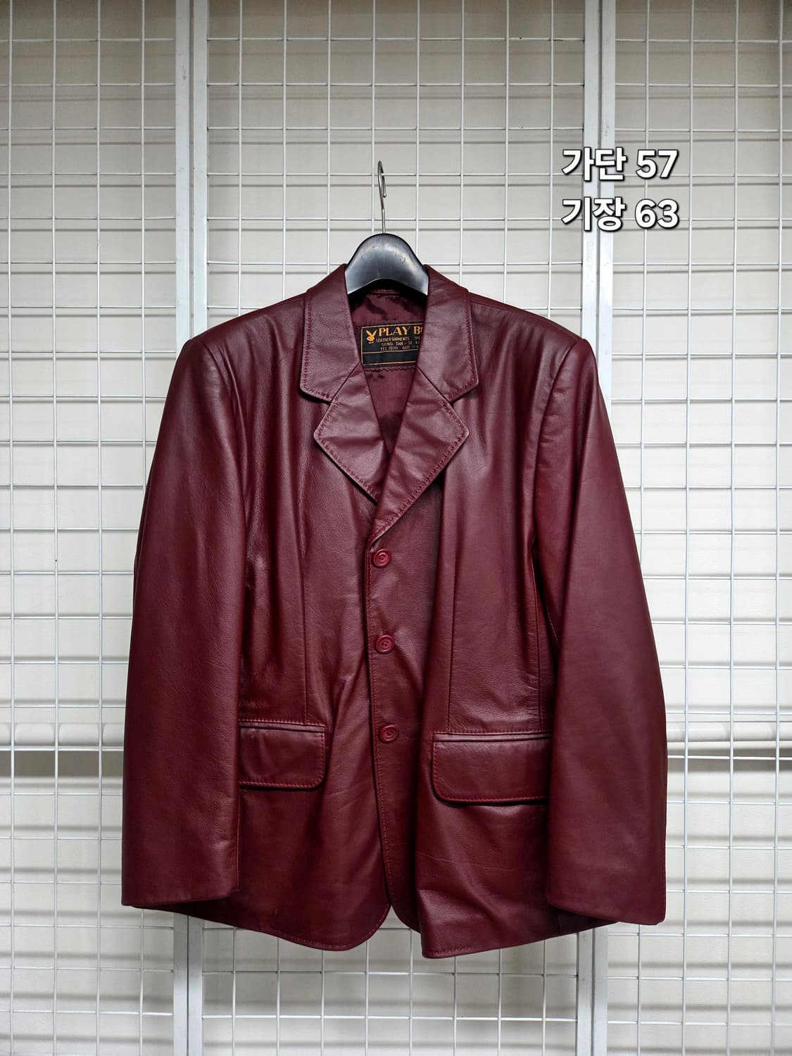 PLAY BOY 소가죽자켓 상품이미지2