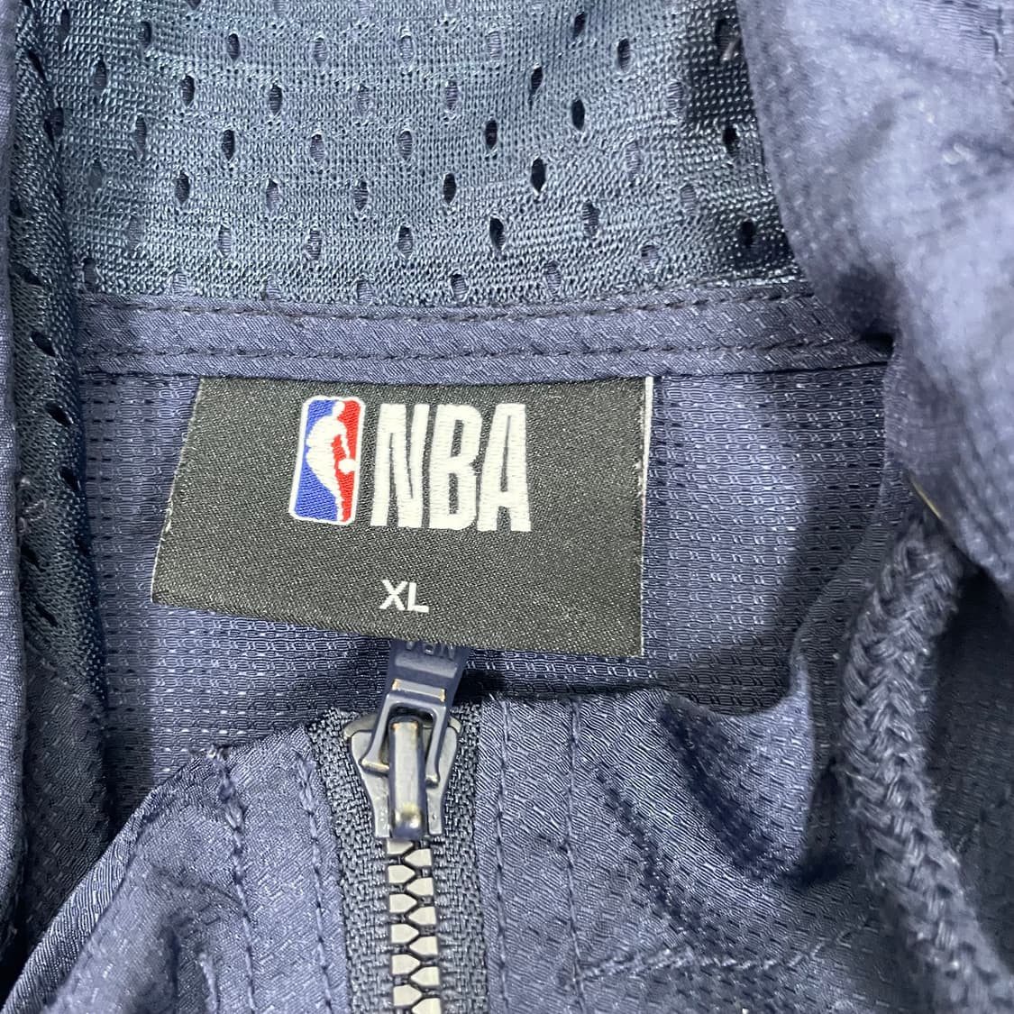 NBA 골든스테이트 워리어스 반팔 후드티 XL 네이비 상품이미지3