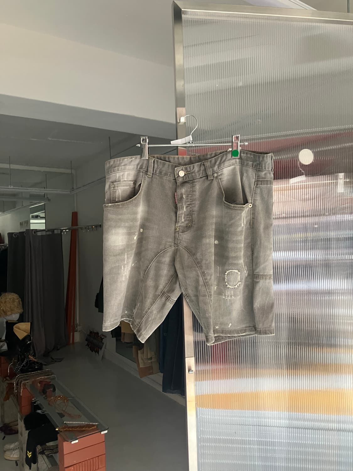 디스퀘어드 데님하프팬츠 상품이미지2