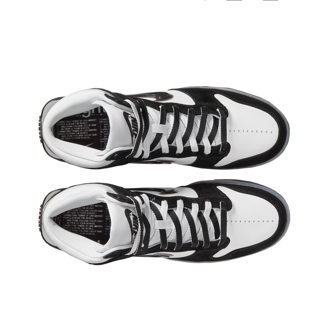 (새상품) 나이키 슬램잼 덩크 하이 SP 클리어 블랙 275 상품이미지2