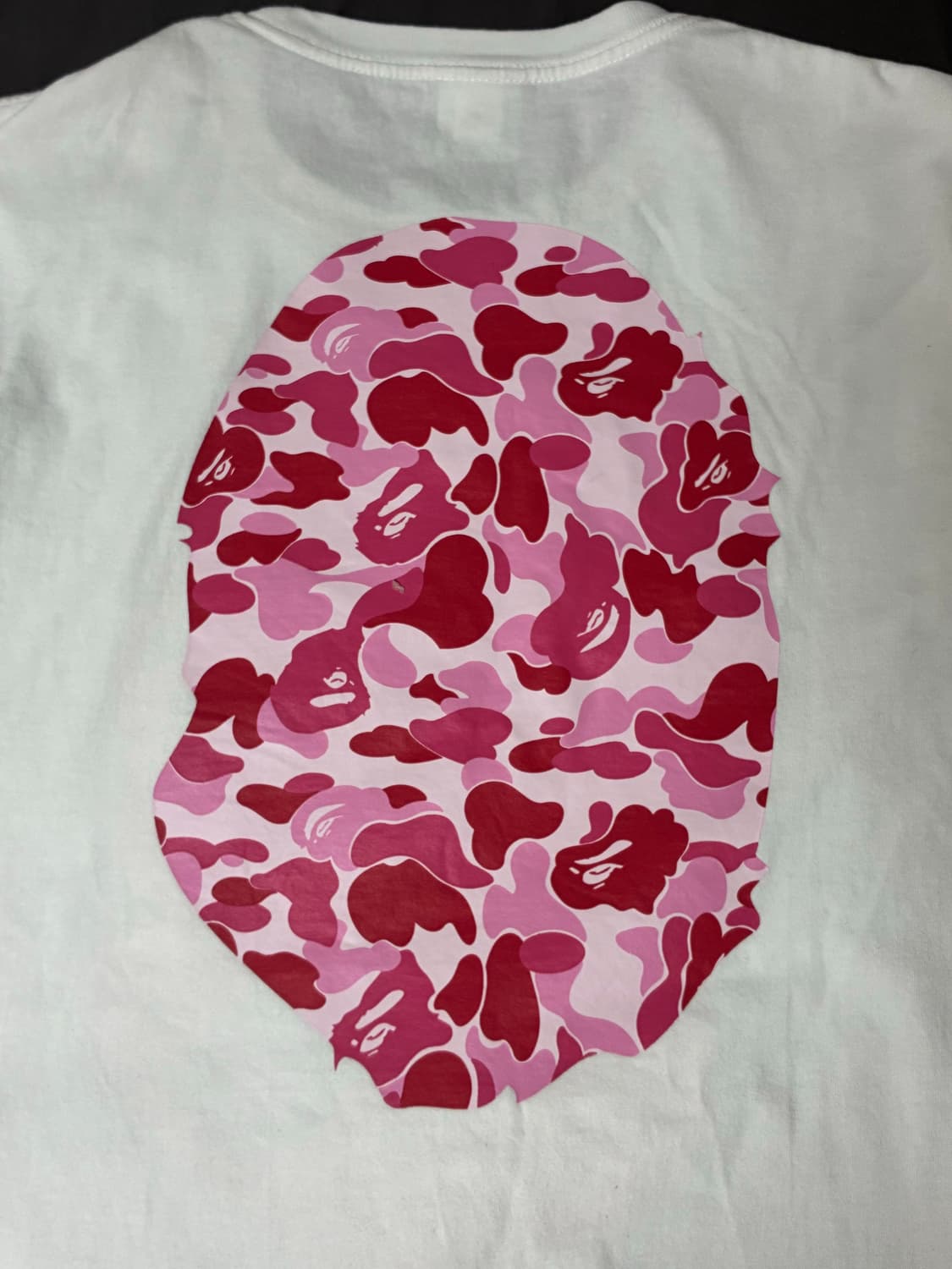 베이프 ABC 카모 빅 에이프 헤드 롱슬리브 티셔츠 XL 상품이미지5