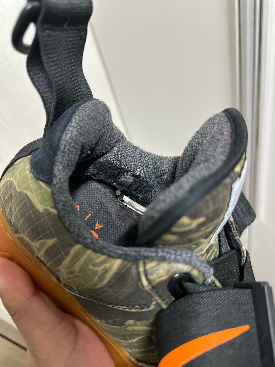 나이키 x 칼하트 에어포스1 유틸리티 카모 265mm 상품이미지7