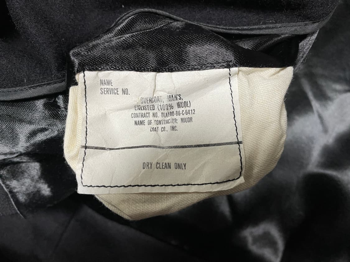 95~100) 80's 미군 미해군 피코트(민트급)RRL&LVC&폴로 상품이미지5