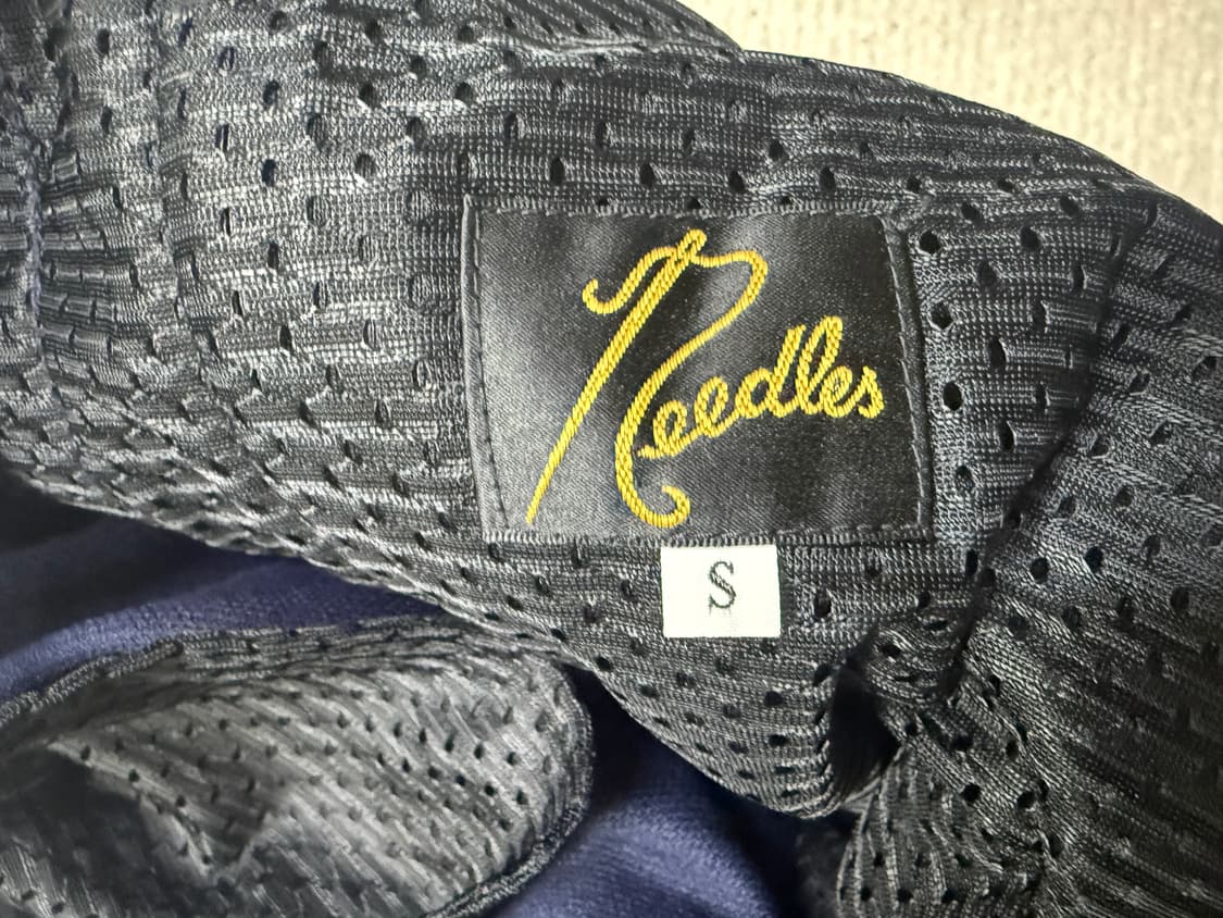 니들스 지퍼 트랙 팬츠 폴리 스무스 네이비 S 사이즈 상품이미지3