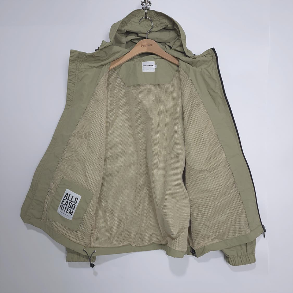 올시즌아이템 디미트리블랙 바람막이 윈드브레이커 집업 자켓 2 상품이미지6